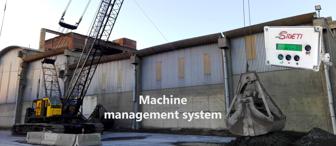 Crane and management system